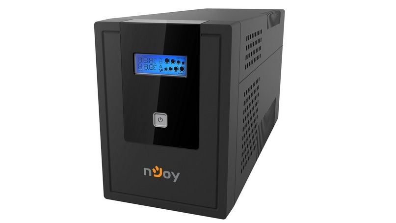 [RESIGILAT] UPS  monofazat, 230V, 1.2KW NJOY UPCMTLS620HCAAZ01B-R, unda sinusoidala simulata, 4 prize Schuko
