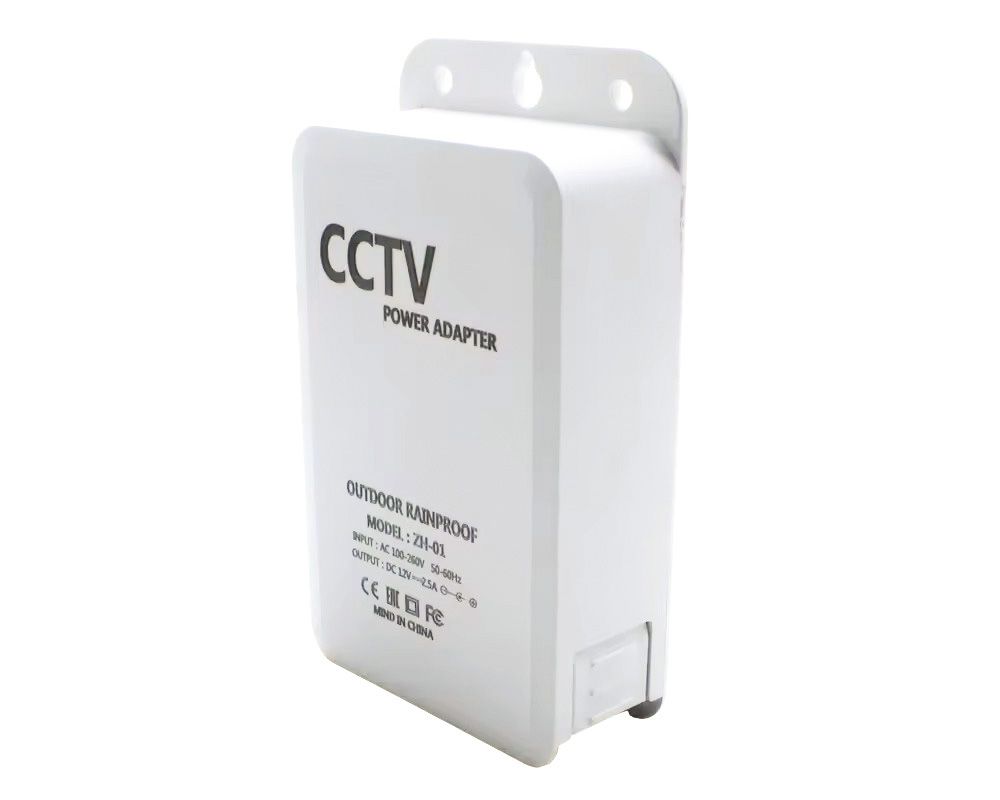 Alimentator de exterior 12V 2A pentru camere de supraveghere, Safer SAF-ZH-01