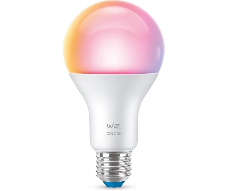 Bec inteligent interior Philips 8720169072299,  A60 E27, LED, color, dimabil, Wi-Fi, 60W echivalent, 806 lm, control vocal, aplicatie mobila, clasa energetica F