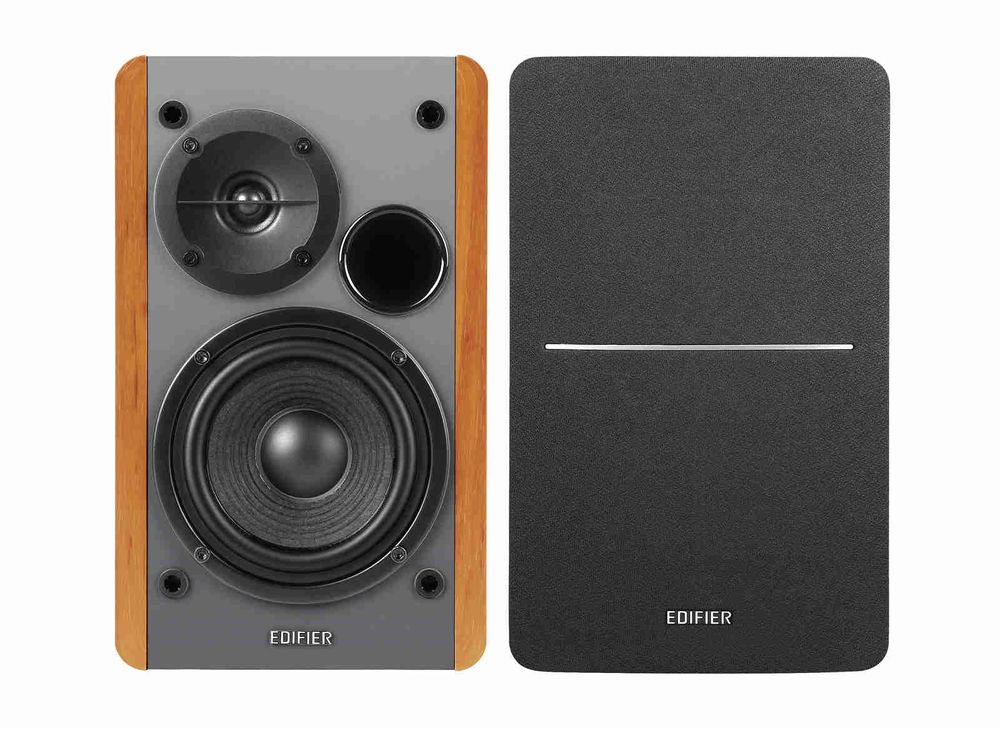 Boxe Edifier 2.0 42W (2x21W) R1280TS-BR, Control Bass, telecomanda