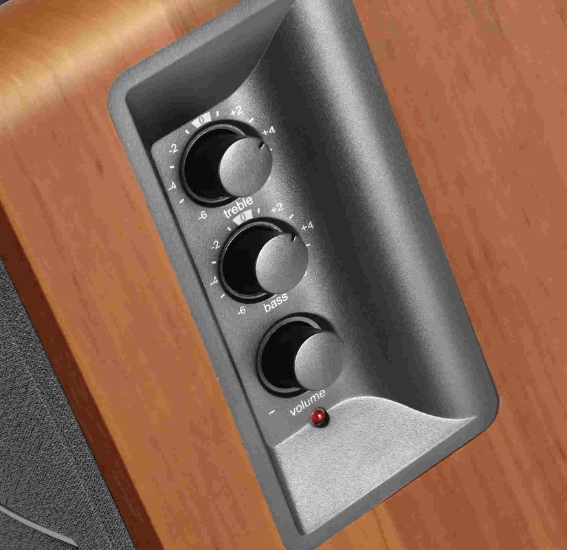 Boxe Edifier 2.0 42W (2x21W) R1280TS-BR, Control Bass, telecomanda