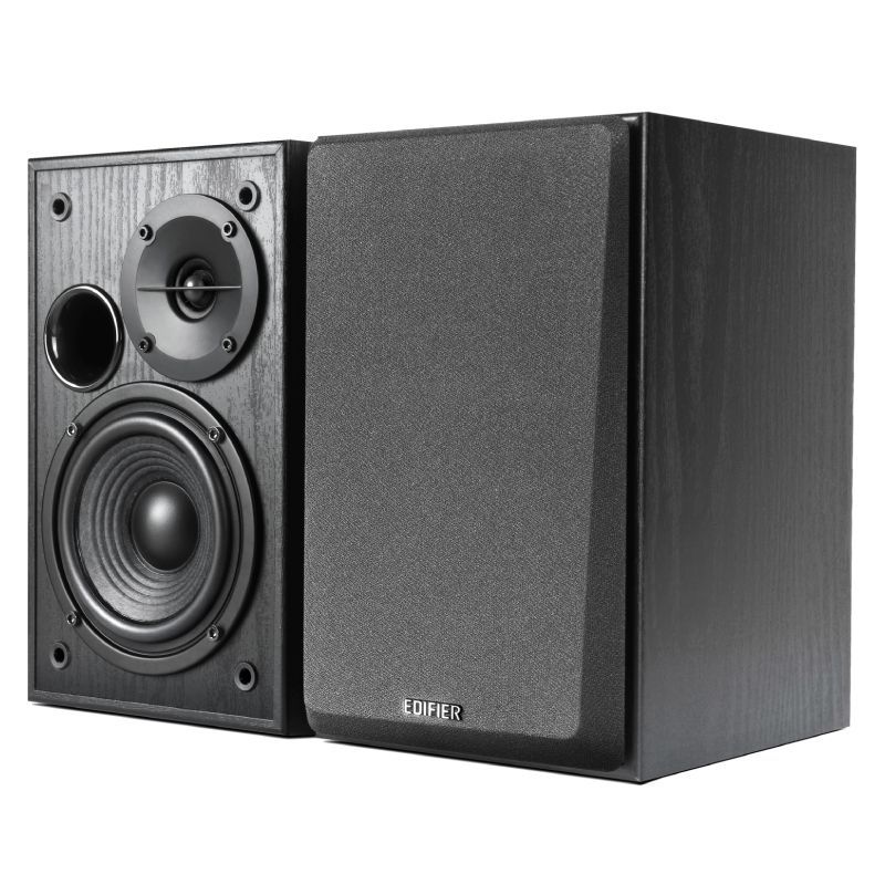 Boxe Edifier R1100-BK, Sistem 2.0, putere RMS 42W (2x 21W), negru 
