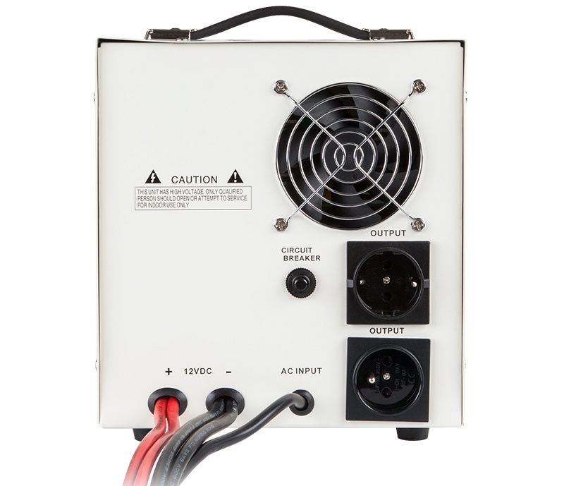 UPS centrala termica pentru baterii de 12V, 1200W, Displey LED