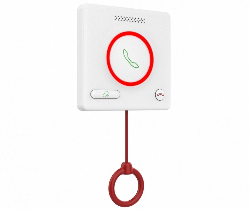 Buton apelare medicala Hikvision DS-KHH6020X, intercomunicare bidirectionala, 1 port RJ45, PoE, IPX5