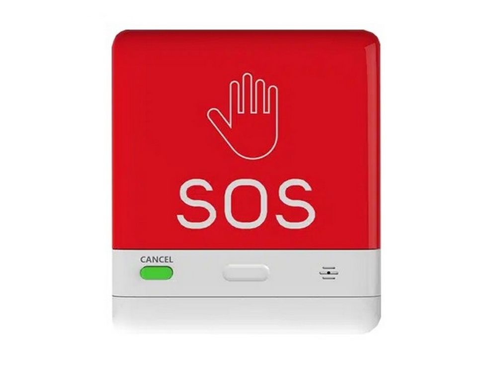 Buton de apel wireless, tehnologie LoRa, 868.5MHz, IP56, ABS, L-FS2-WR(868)