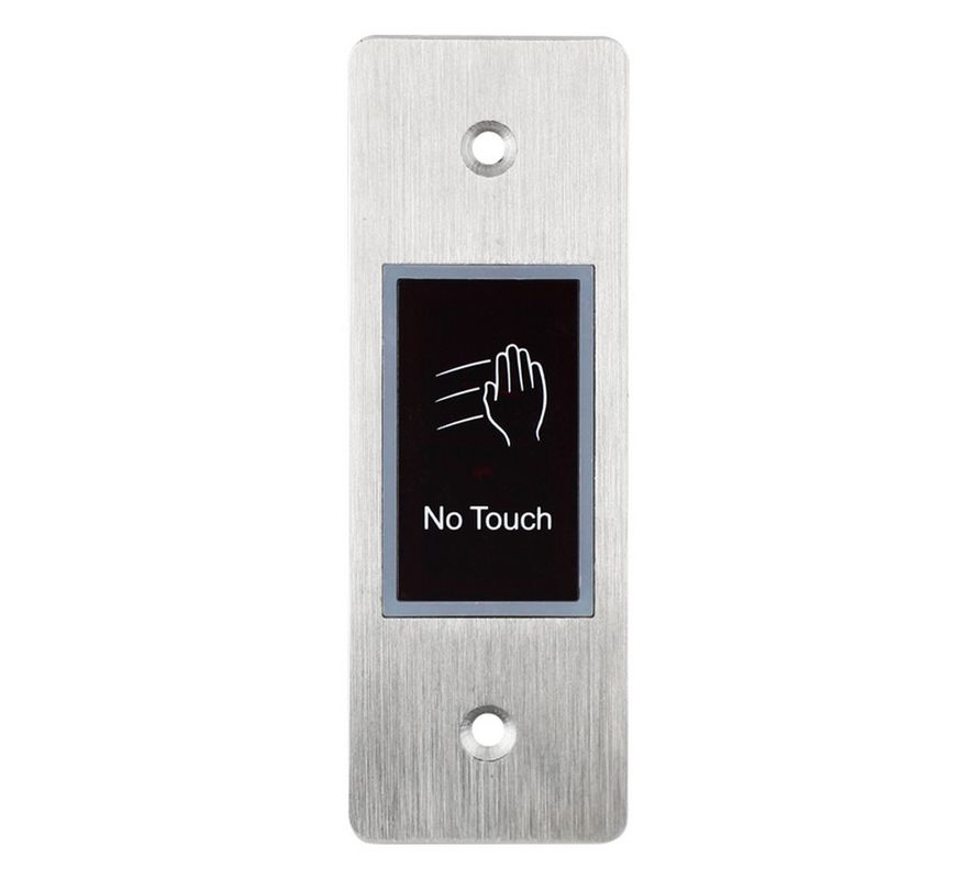 Buton de iesire incastrabil cu infrarosu si temporizare, index de protectie IP66, LED de stare, SECUKEY, Ebutton 1-X