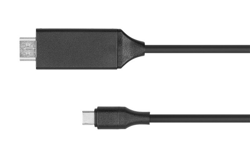 Cablu HDMI-USB Type C, rezolutie 4K, 30Hz, lungime 2m, Kruger Matz KM1249