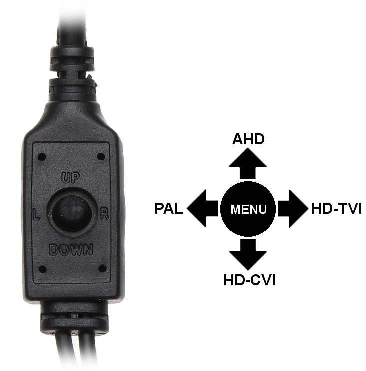Camera de supraveghere 5 megapixeli, IR 20 metri, metal SAFER SAF