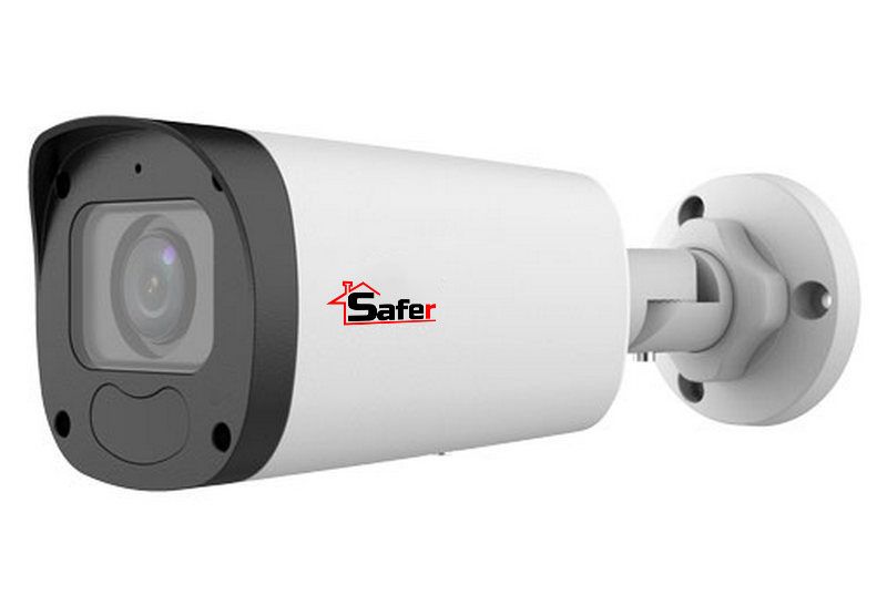 Camera IP Safer, 4MP, zoom motorizat 2.8 - 12mm, microfon incorporat, IR50m, IP67, SAF-IPCBM4MP50VMZ