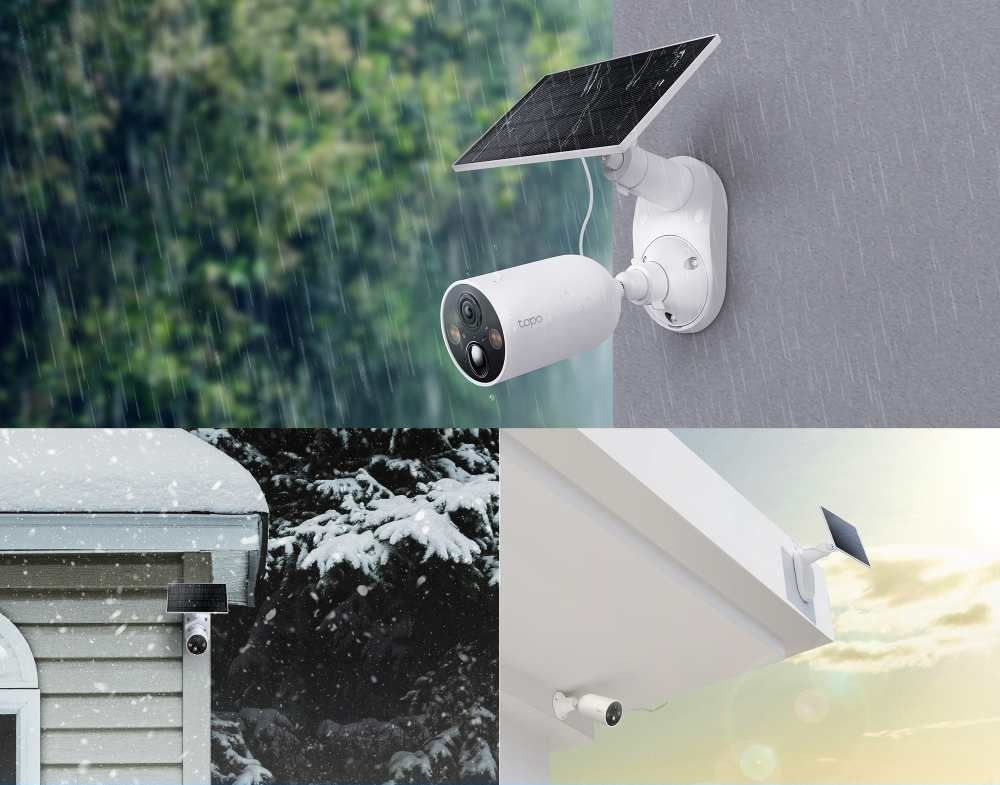 Camera supraveghere cu panou solar TP-Link Tapo C425 Kit, 2K QHD