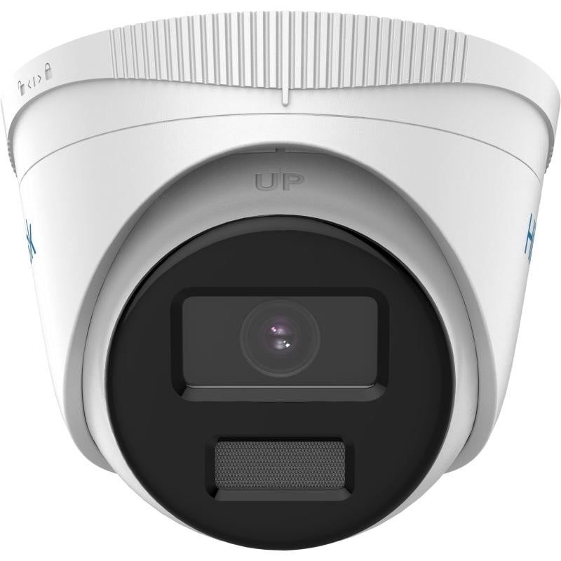Camera supraveghere IP exterior Hikvision HiLook ColorVu IPC-T229H C 2.8mm, 2 MP, 2.8 mm, lumina alba 30 m, PoE, IP67, imagine color 24/7