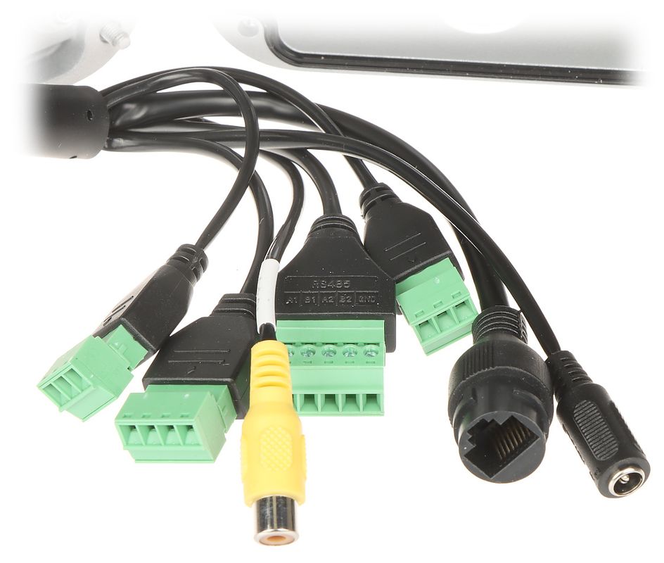 Camera ANPR, 4MP, 8-32mm, Motorizata, IR 20m, LED alb, rosu