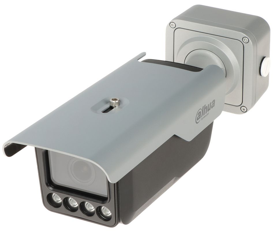 Camera ANPR, 4MP, 8-32mm, Motorizata, IR 20m, LED alb, rosu