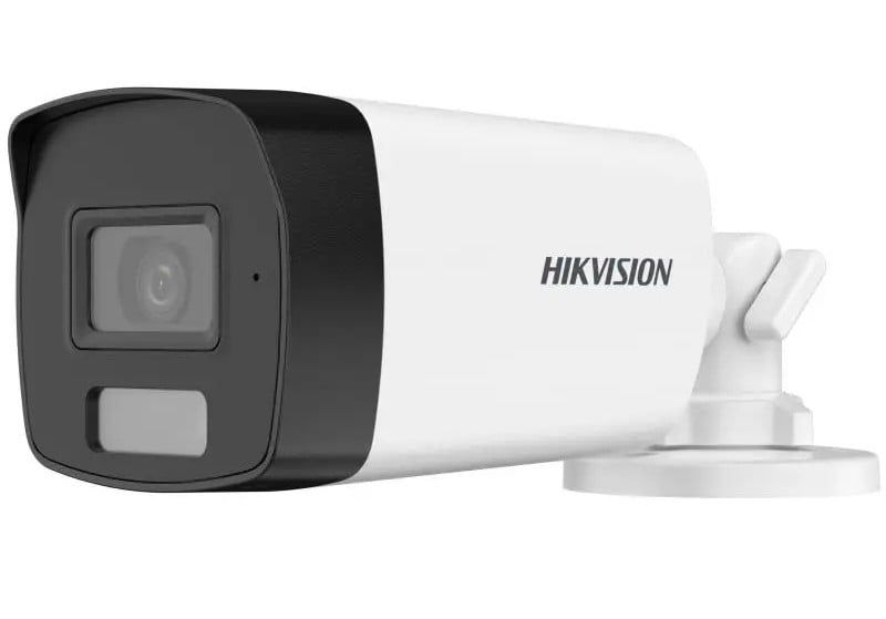 [RESIGILAT] Camera bullet analogica, 3K, lentila 2.8mm, Iluminare duala Smart Hybrid Light, microfon integrat (HDTVI), IP67, Hikvision DS-2CE17K0T-LFS-2.8mm-R1