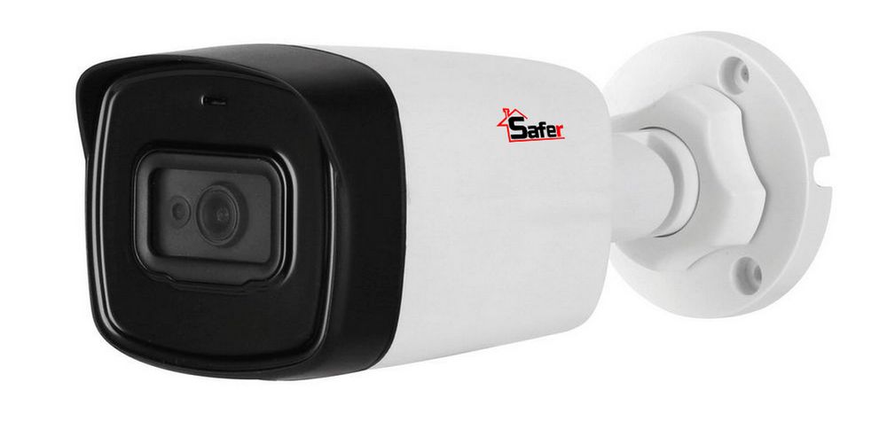 [RESIGILAT] Camera bullet, Safer, rezolutie 8 MP, lentila 2.8mm, IR 80m, microfon incorporat, SAF-BP8MP80F28-A-R