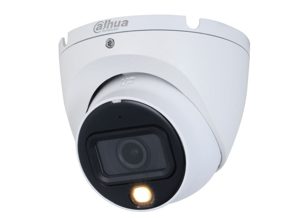 Camera de supraveghere interior IP, Full Color, 2MP, 2.8mm, LED alb 30m, Microfon, PoE, IP67, Dahua IPC-HDW1239T-A-LED-0280B-S5