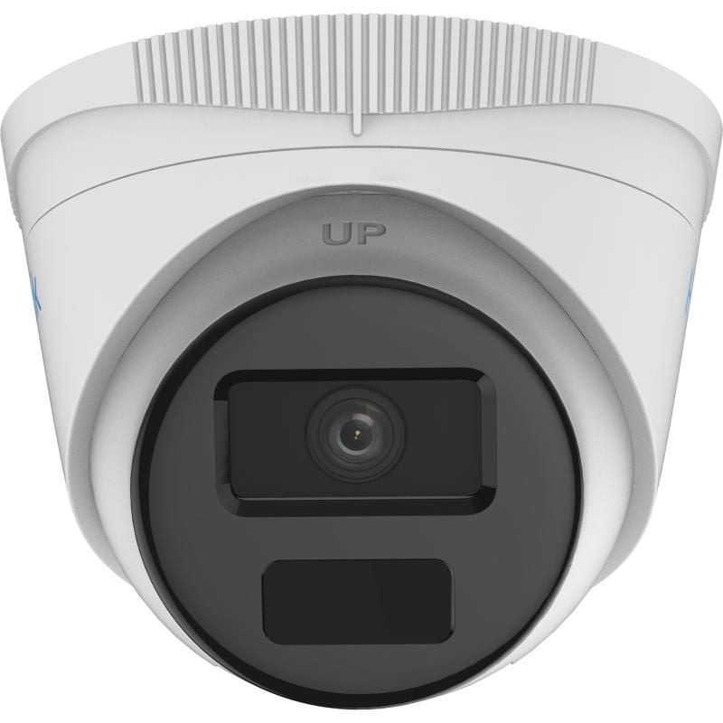 Camera de supraveghere dome IP Hikvision HiLook IPC-T241H-C, 4MP, 2.8mm, IR 20m, PoE, IP67