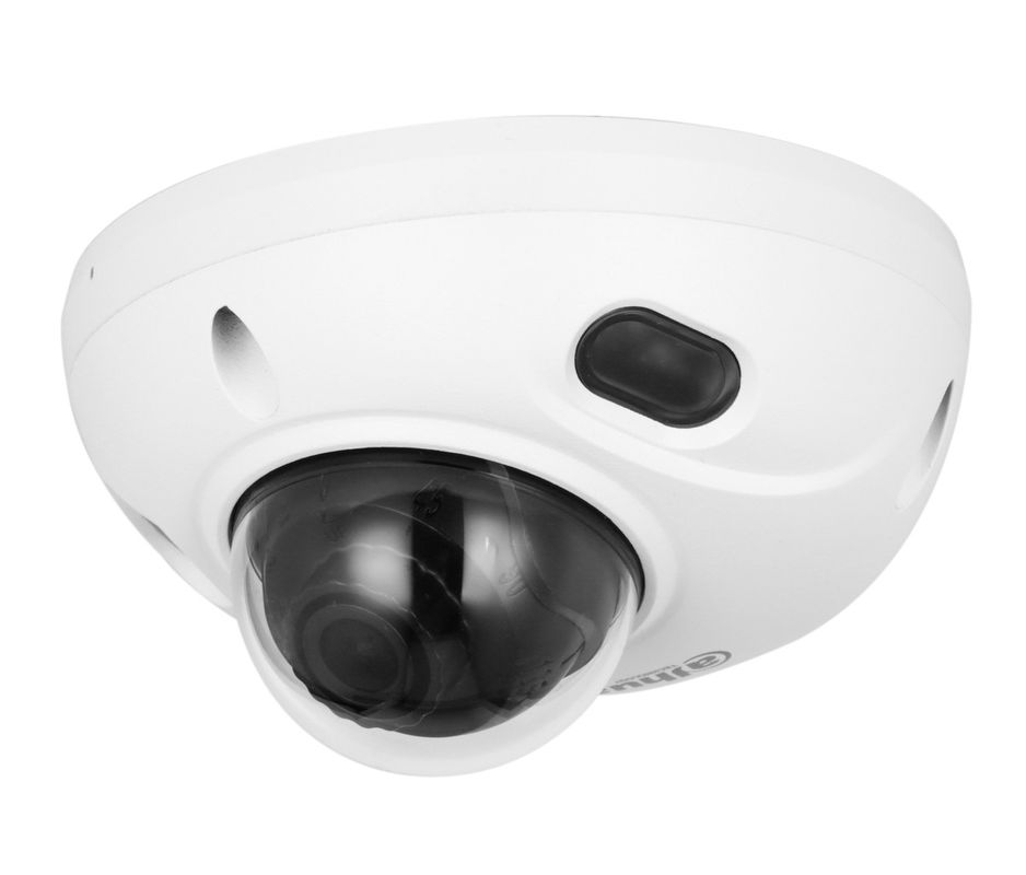 Camera de supraveghere IP Dome WizSense Dahua IPC-HDBW3541F-AS-0280B-S2, 5MP 2K, 2.8mm, IR 30m, Microfon, MicroSD, PoE, IP67 