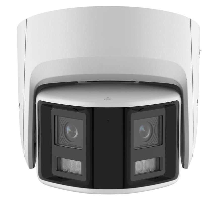 Camera de supraveghere Panoramica ColorVu Hikvision DS-2CD2347G2P-LSU/SL(2.8mm)(C), 4MP, 2.8mm, LED alb 30m