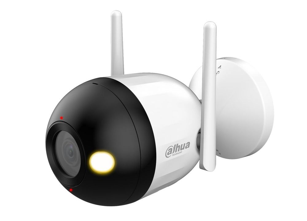 Camera de supraveghere Wireless Dahua IPC-F2C-PV-0280B, 2MP, Iluminare Duala 30m, 2.8mm, Bidirectionala, slot MicroSD, IP67