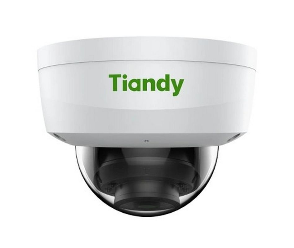 Camera IP de interior Tiandy, 5MP, 2.8mm, IR 30m, Microfon, slot microSD, PoE, IP66, IK10, TC-C35KS-I3EYMSH-28