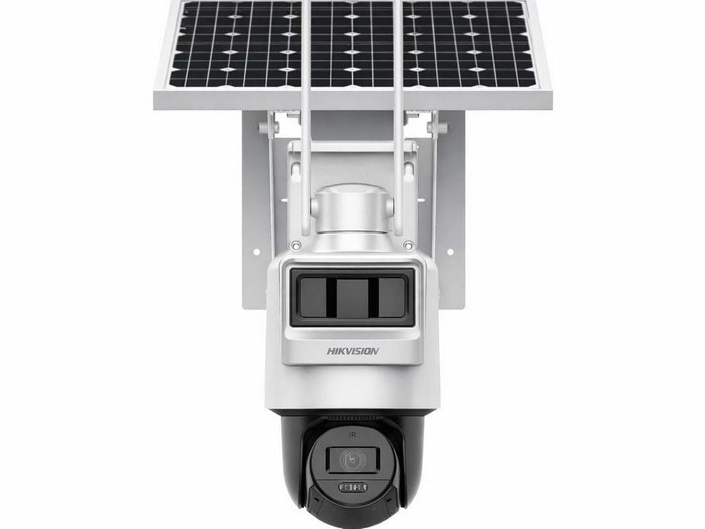 Camera de supraveghere 4G 2MP HiLook PTZ-N2C200I-K/4G/C09S20, panou solara, IR, difuzor si microfon, iP66, slot MicroSD 