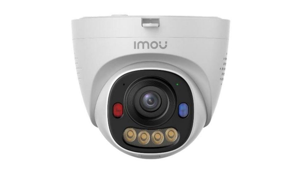 Camera supraveghere exterior Imou PS8E 4K IPC-PS8EP-8X0-0280B, 8MP, 2.8mm, PoE, audio bidirectional, vedere nocturna color 30m, alarma rosu-albastru, slot MicroSD, IP67