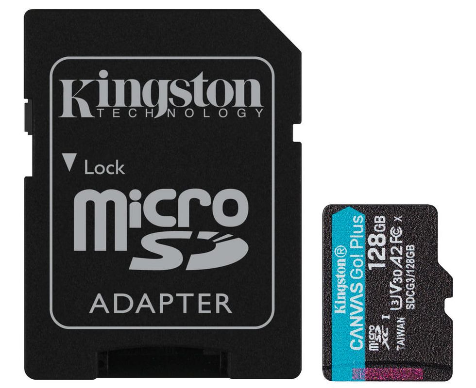 Card memorie microSD 128GB pentru supraveghere video, Kingston