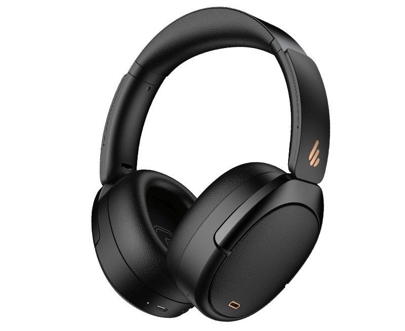 Casti wireless Edifier WH950NB-BK, Bluetooth, microfon, pliabile, aplicatie mobila