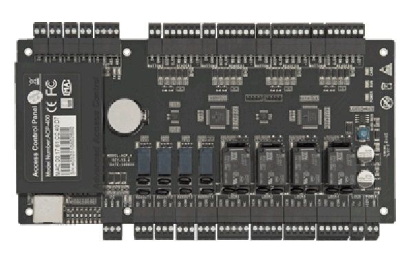 Centrala de control acces si de pontaj, 2 usi bidirectionale sau 4