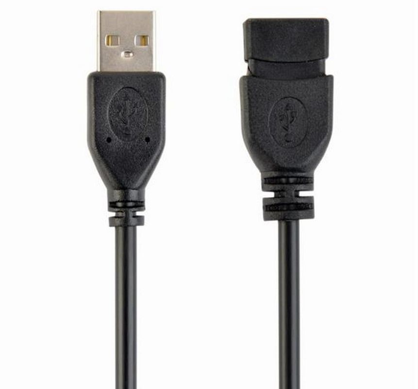 Cablu prelungitor Gembird USB 2.0, CCP-USB2-AMAF-10, lungime 3m, negru