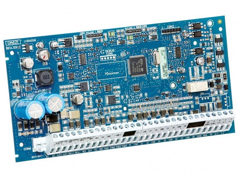 Centrala de alarma, 8 zone, 8 partitii, DSC, NEO-2128NK - A2t.ro