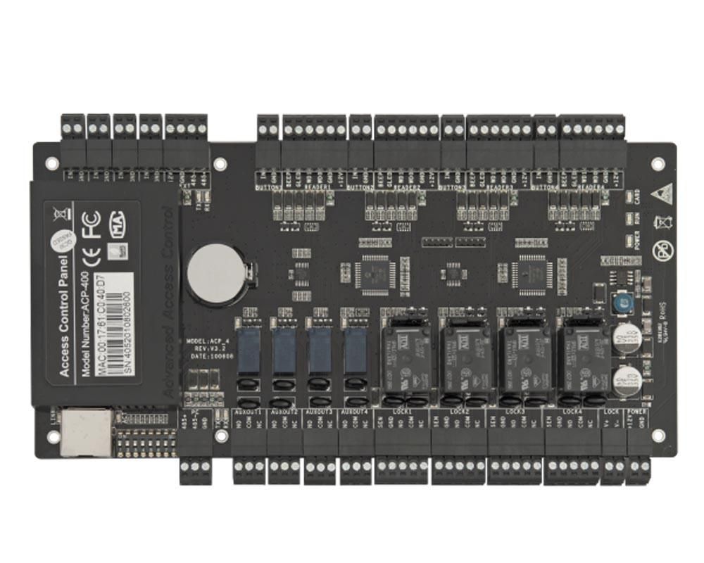 Centrala de control acces si pontaj, 4 usi TCP/IP, CCA3-4-1 - A2t.ro