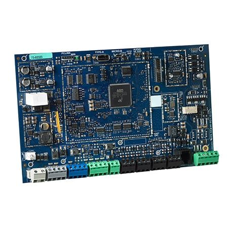 ECBAページ Centrala de alarma hibrida DSC PRO-HS3248M, 8 zone pe placa