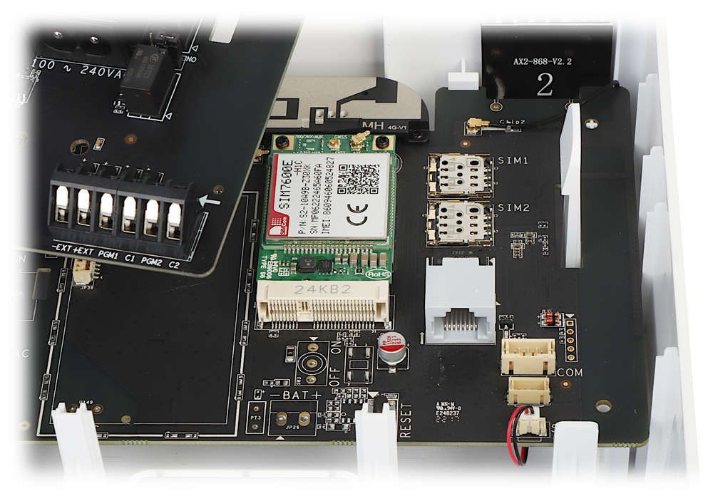 Centrala de alarma hibrida wireless si cablata HIKVISION AX PRO DS