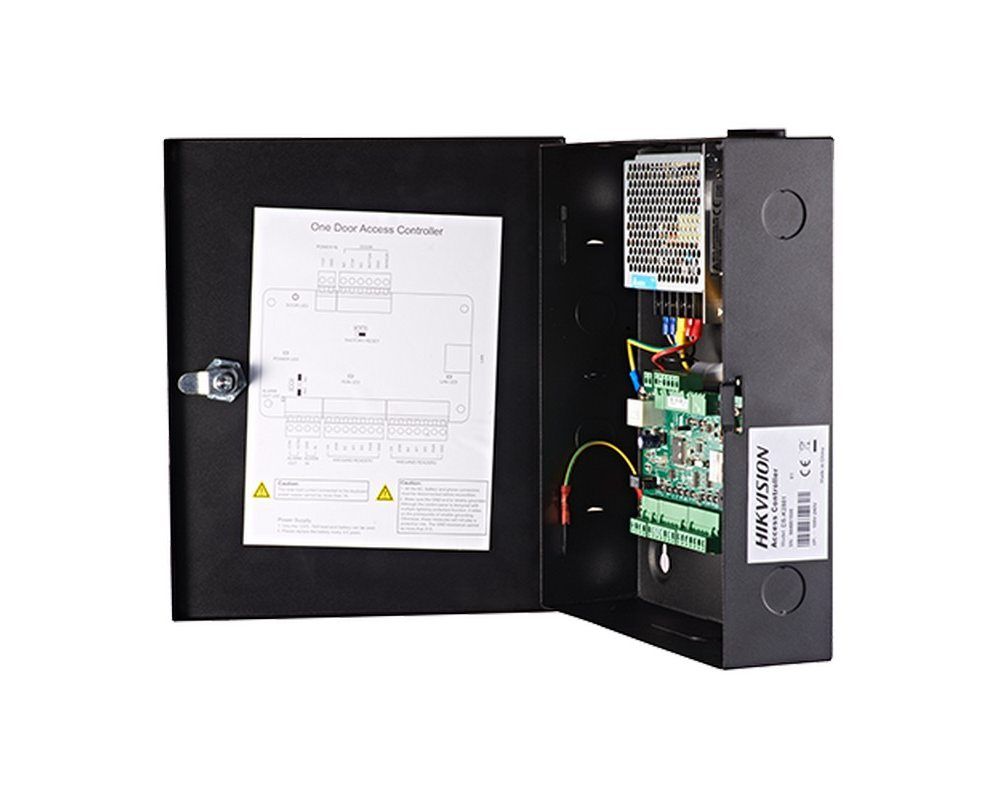 Centrala de control acces 1 usa bidirectionala Hikvision DS-K2801