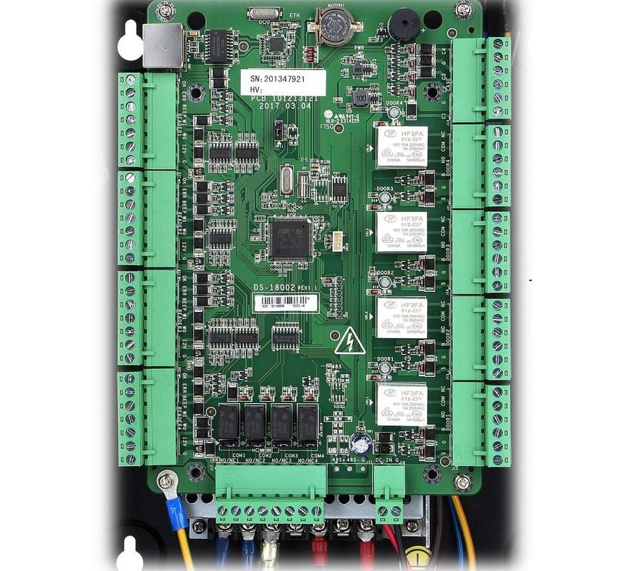 Centrala de control acces TCP/IP pentru 4 usi unidirectionale