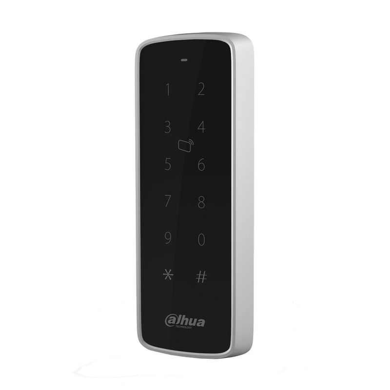Cititor cu tastatura, Mifare 13.56 mhz, PIN, wiegand, RS485, Dahua, ASR2201D-B