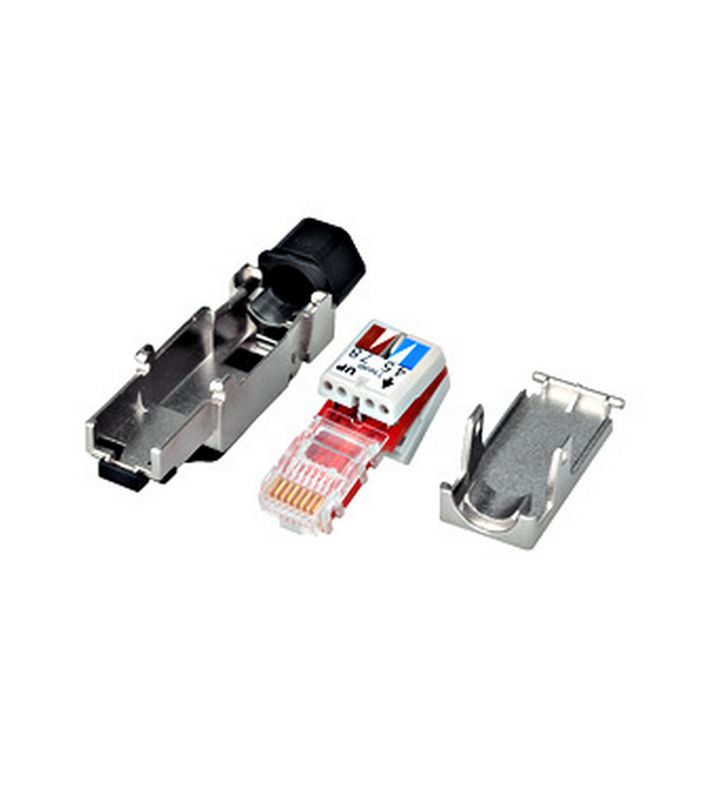 Conector IP20 RJ45G, Cat.6a, pentru AWG23, Schrack, HSISR6SI3A
