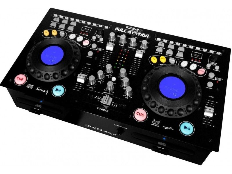 Consola mixaj DJ profesionala CD/SD/USB dual, FULLSTATION - A2t.ro
