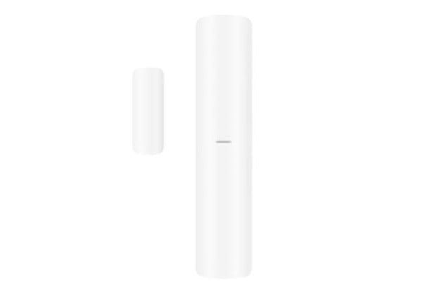 Contact magnetic slim Tri-X wireless Hikvision DS-PDMC-EG2-WE(B), 868MHz, 1x baterie CR123A 3V