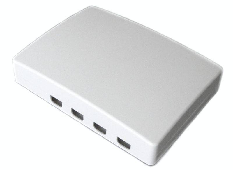 Cutie jonctiune FTTH pentru fibra optica, carcasa PC si ABS, 150 x 110 x 30mm, Braun Group FTB-104BE