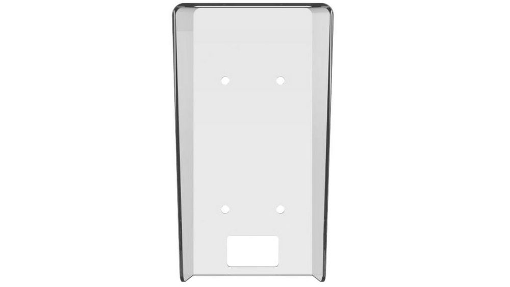 Cutie montaj videointerfon Hikvision DS-KABV6113-RS pentru post exterior seria KV6103, KV6113, montaj aparent, plastic PC