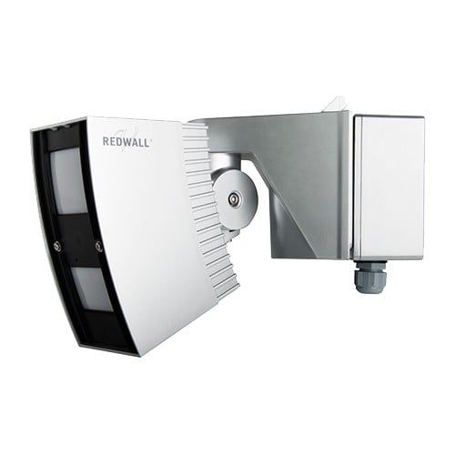 Detector de miscare PIR Optex SIP-4010-IP-BOX, pentru exterior, 2 zone, IP-PoE, acoperire 40x10m, anti-masking