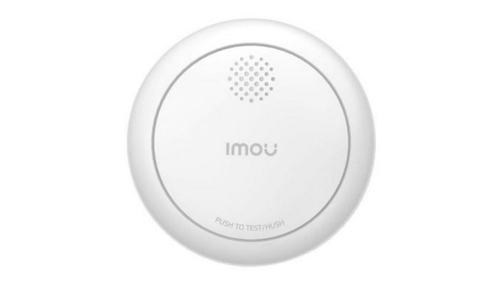 Detector fum smart Imou ZSM1-EU, ZigBee 2.4 GHz, 85 dB, distanta detectie 130 m, autonomie baterie 5 ani, alerte in aplicatie