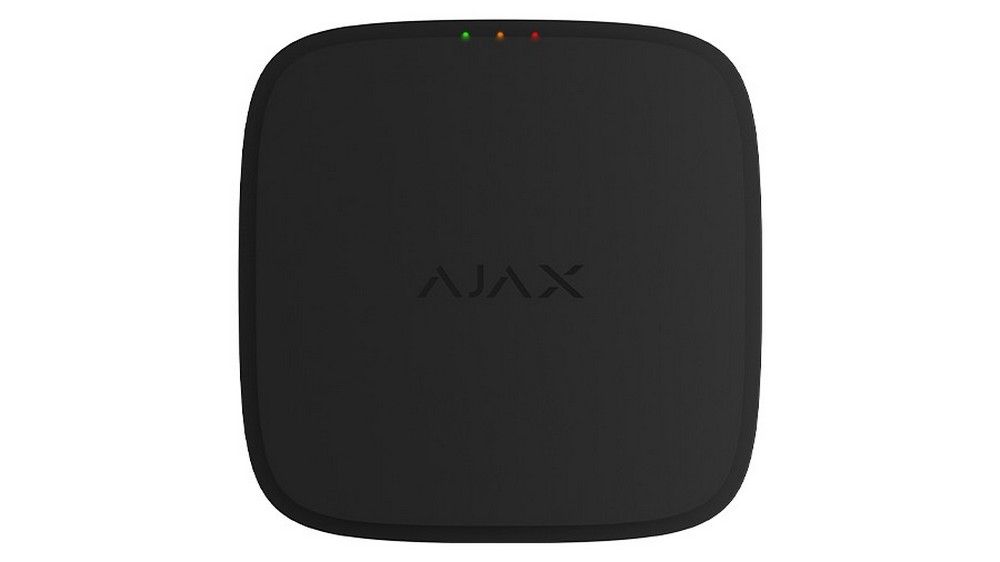 Detector fum wireless interior Ajax EN54 Ajax FireProtectSmoke Jeweller, senzor optic spectru dual, 868 MHz, raza 1700m, IP20, 2xCR123A, negru