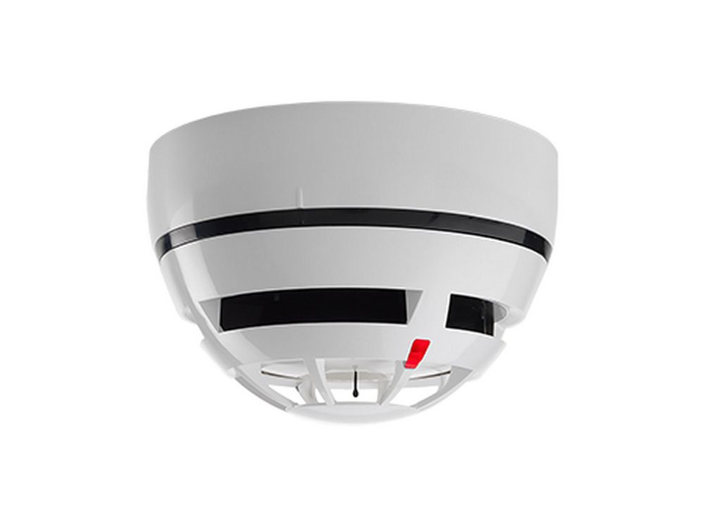 Detector temperatura wireless Inim WD200, certificat EN54-5, EN54-25, 14dBm, baterii 2xC123A, IP40