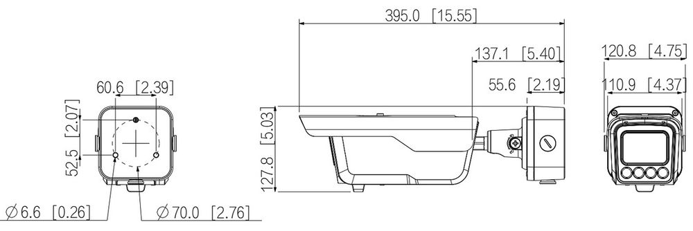PAM様資料 Camera de supraveghere ANPR, Motorizata, 4MP - 2K, IR 30m