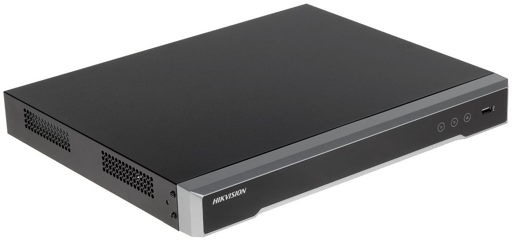NVR 8 canale 12 MP 5K, 2 HDD, 265Mbps 8PoE, Hikvision DS-7608NI-I2