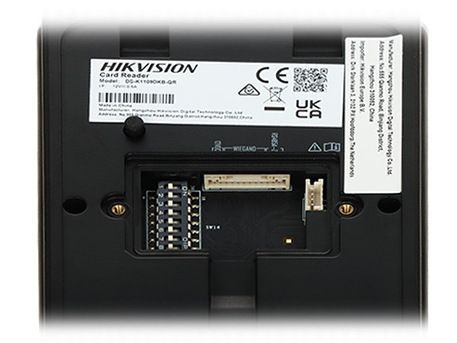 Cititor de carduri multifunctional Hikvision DS-K1109DKB, RS-485